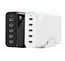 300W Desktop GaN Charger with Digital Display - 5 USB-C Ports, Real-Time Power Output Monitoring, Ul